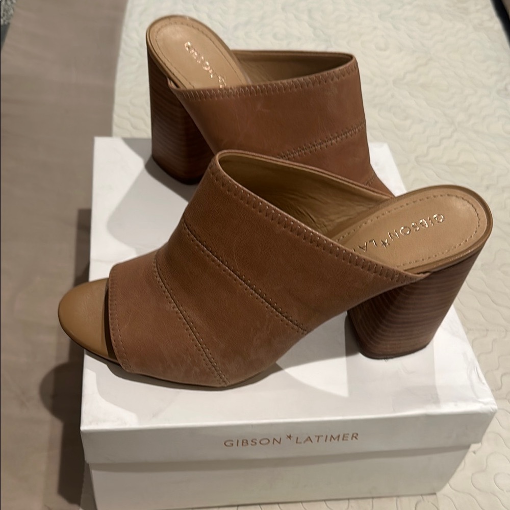 Gibson Latimer Women's Brown Mules